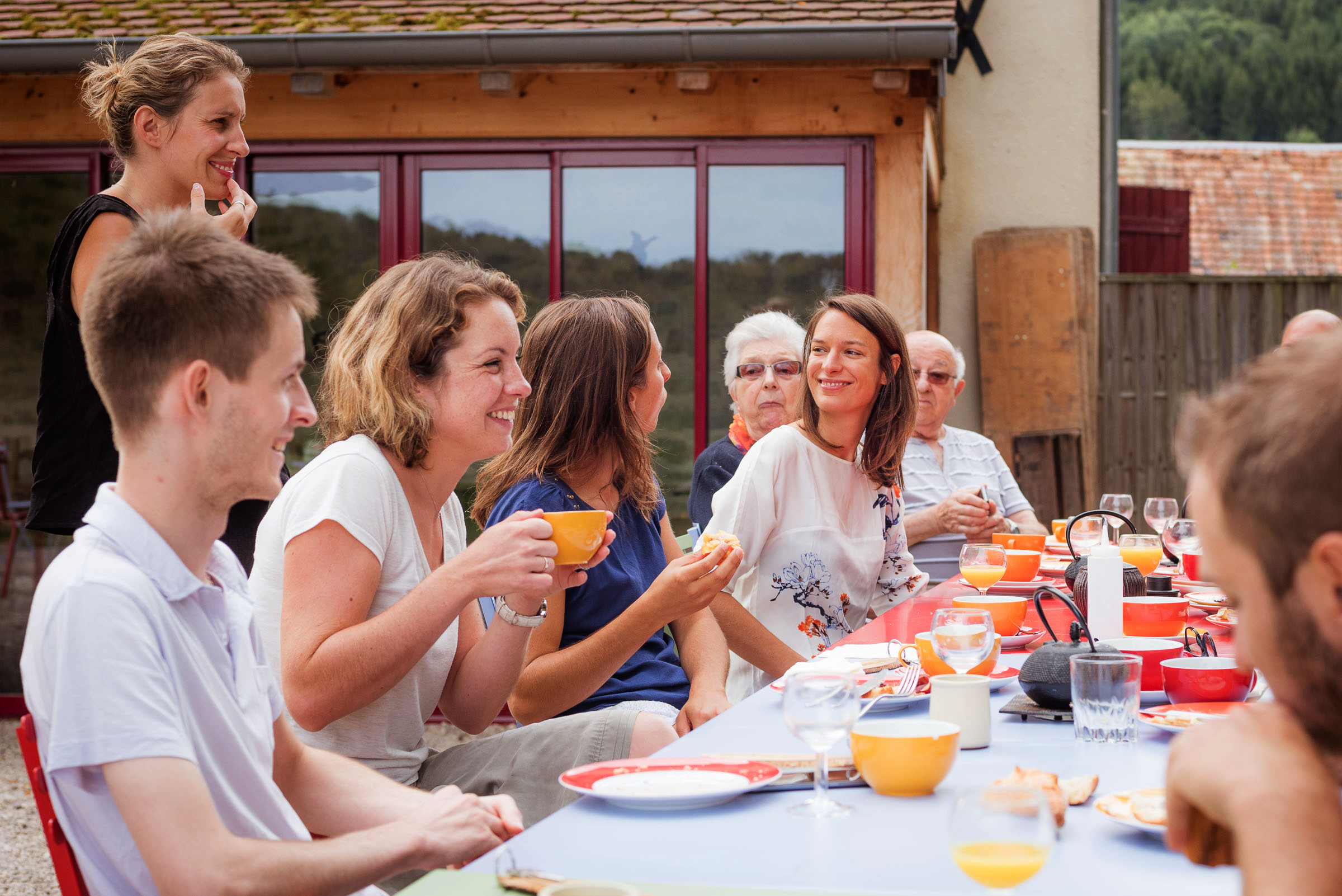 Seminar in Alsace terrace